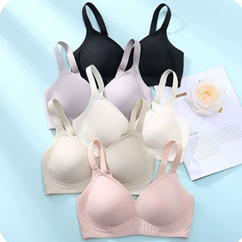 Thin underwear, supporting wireless bra