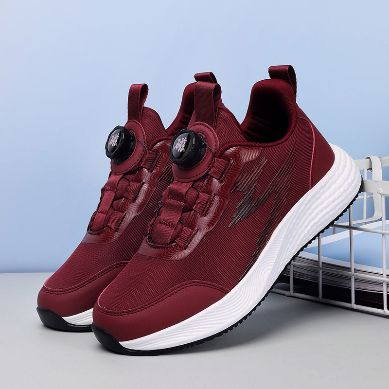 버건디 LJA086 여성 다크 레드