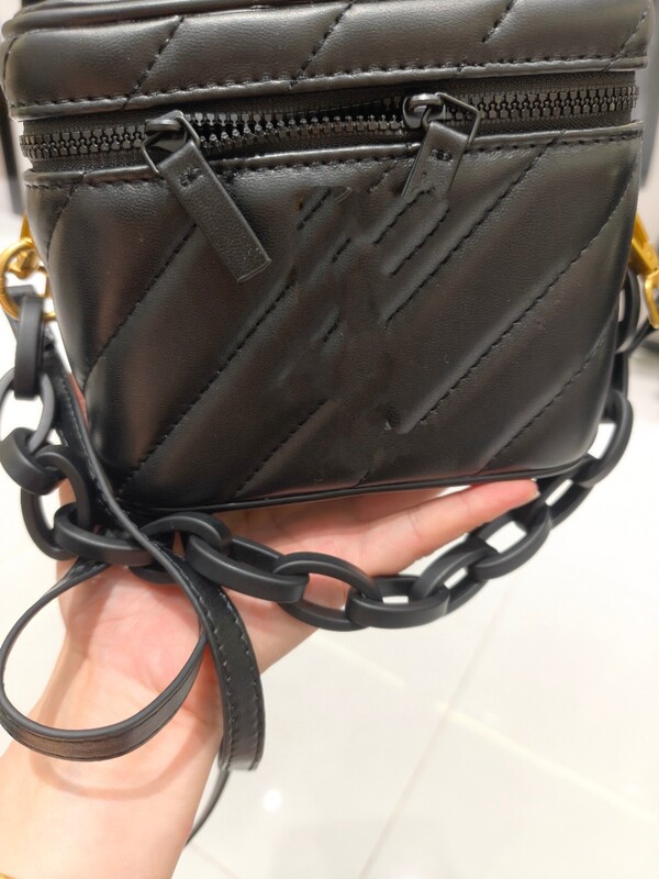 Yang Shulin DIY 2025 New Small Square Bag Women's Shoulder Bag Fashionable Simple Crossbody Bag Makeup Case Transformation