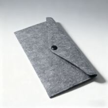 跨境高级灰时尚小钱包便携多功能小包蓝牙耳机卡片收纳定制零钱包