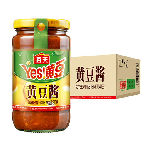 Haitian soybean paste 340g original bean paste household stir-fry rice seasoning noodles spicy sauce Northeastern bean paste