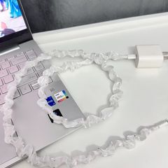 データケーブル保護 Android 充電器 Apple 破損防止漫画携帯電話ヘッドバイトライヤー typec バックルケーブル保護カバー