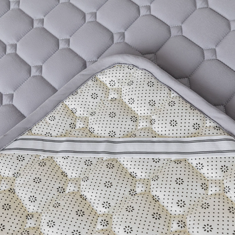 Quilted mattress, breathable non-slip thin protective bedspread