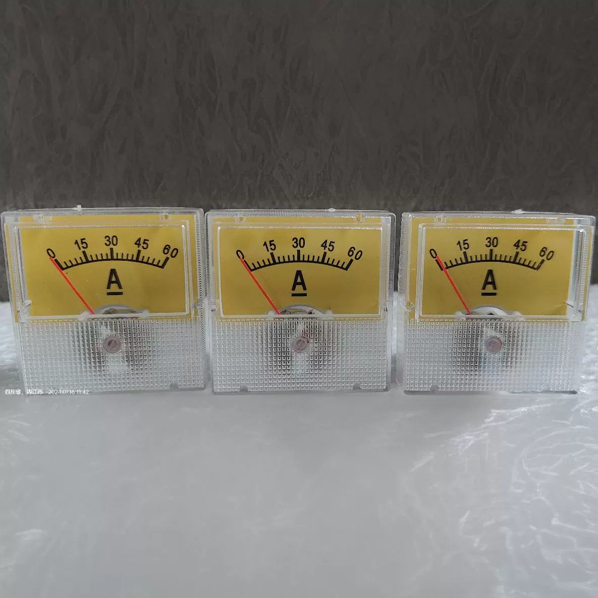 Поставка белого магнитного стального торрента напряжения 12v и 220v счетчик тока 3a10a20a