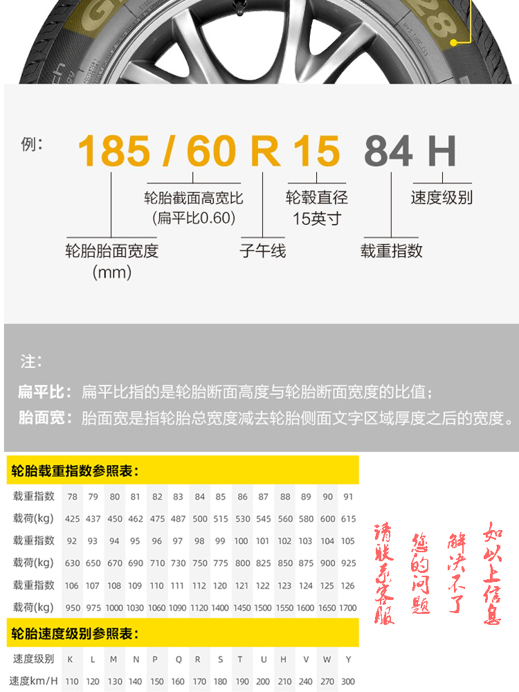 Yokohama 245/40R19 98Y V107E suitable for BMW i3L 225/45R19 front and rear tires