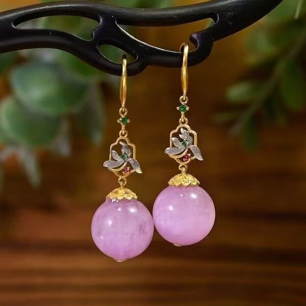 Retro round beads