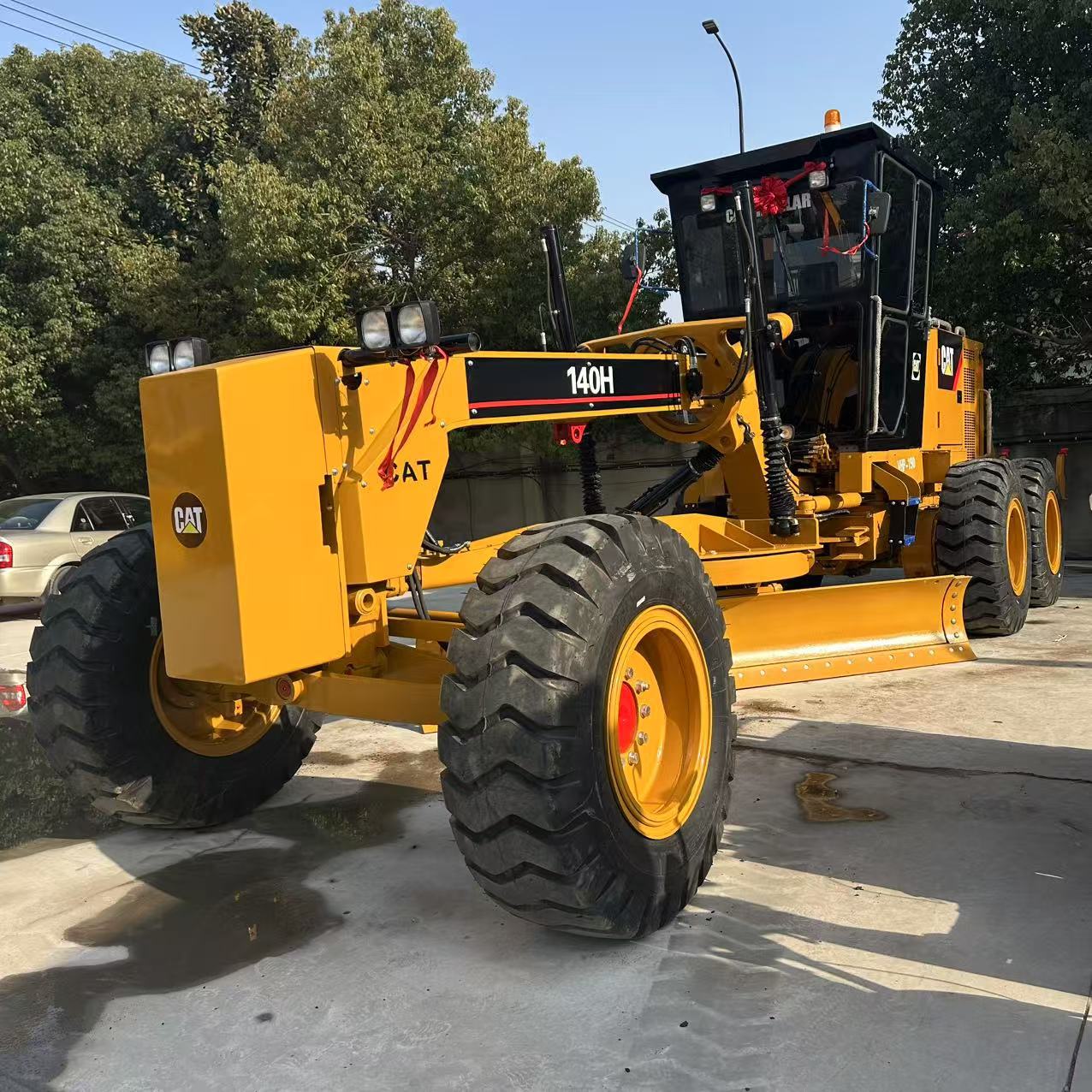 二手平地机出售 卡特CAT140H刮平机  九成新 Used Grader