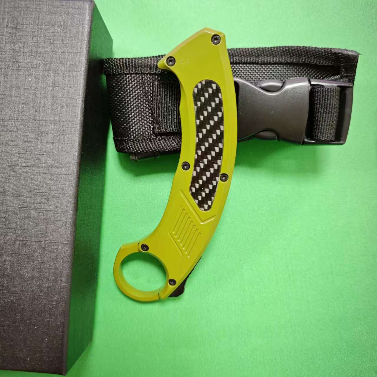 批发户外EDC碳纤维刀柄，用于野营和其他户外活动