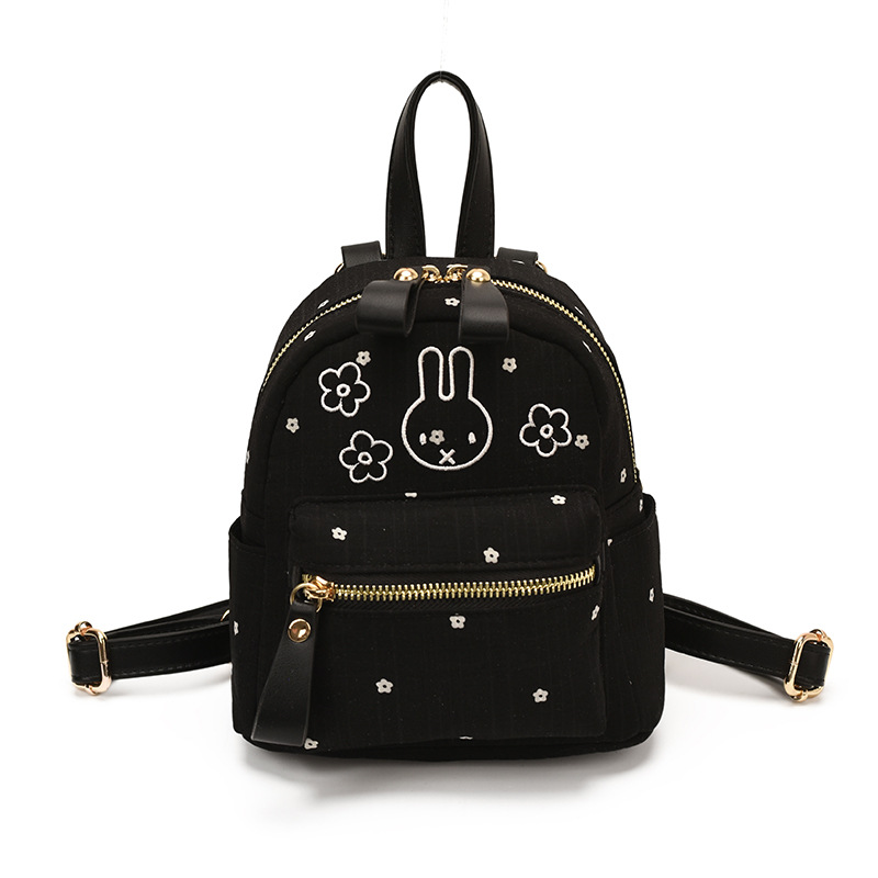 Coreano lindo punto de onda conejo mochila 2026 nuevo estudiante de gran capacidad mochila diaria mochila de viaje de moda