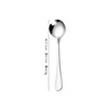 Tableware stainless steel, spoon with laser, increased thickness