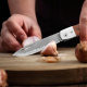 Cross-border Foreign Trade Damascus Steel Folding Multi-use Knife Portable Outdoor Fruit Knife Hand-handle Mutton Knife