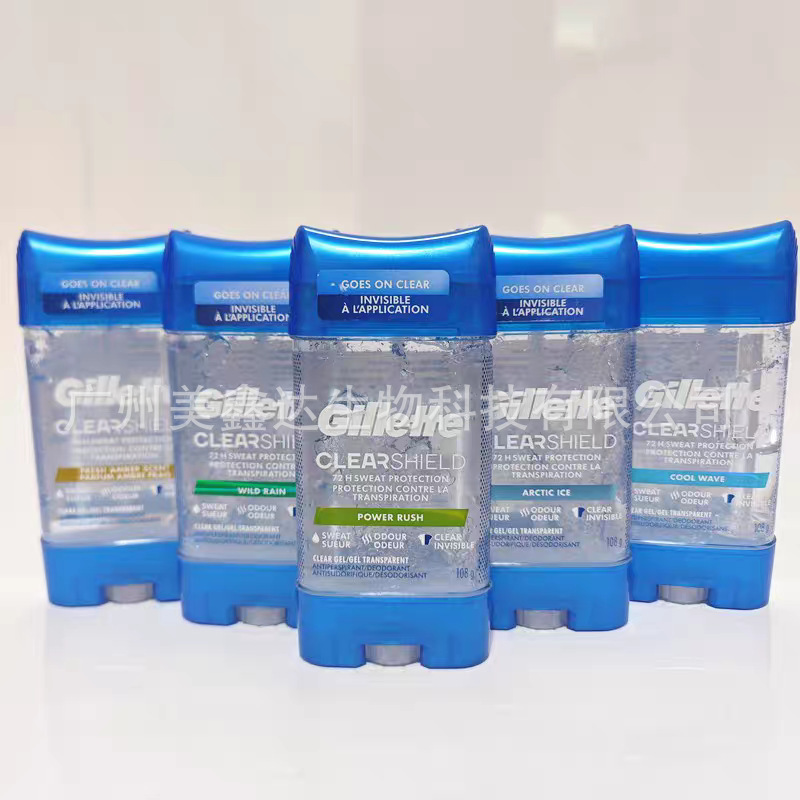 貿易輸出 ジレット Gillette 制汗クリーム メンズ デオドラント 制汗剤 速乾ジェル デオドラント 107g|undefined