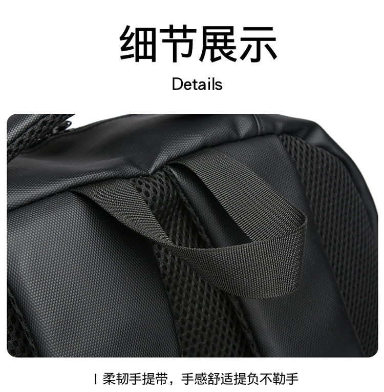 New cross-border wholesale foreign trade backpacks for men, Korean version, large-capacity schoolbags for junior and senior high school students, simple commuting computer bags undefined