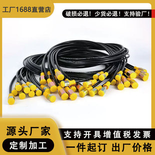 Pressure Measurement Hose Assembly, High Pressure Resistant Oil Pipe, Natural Rubber Smooth Pressure Measurement, High Pressure Measurement Rubber Pipe Assembly