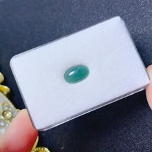 工厂批发天然翡翠A货裸石戒面 蛋面 镶嵌女款戒指耳环吊坠首饰