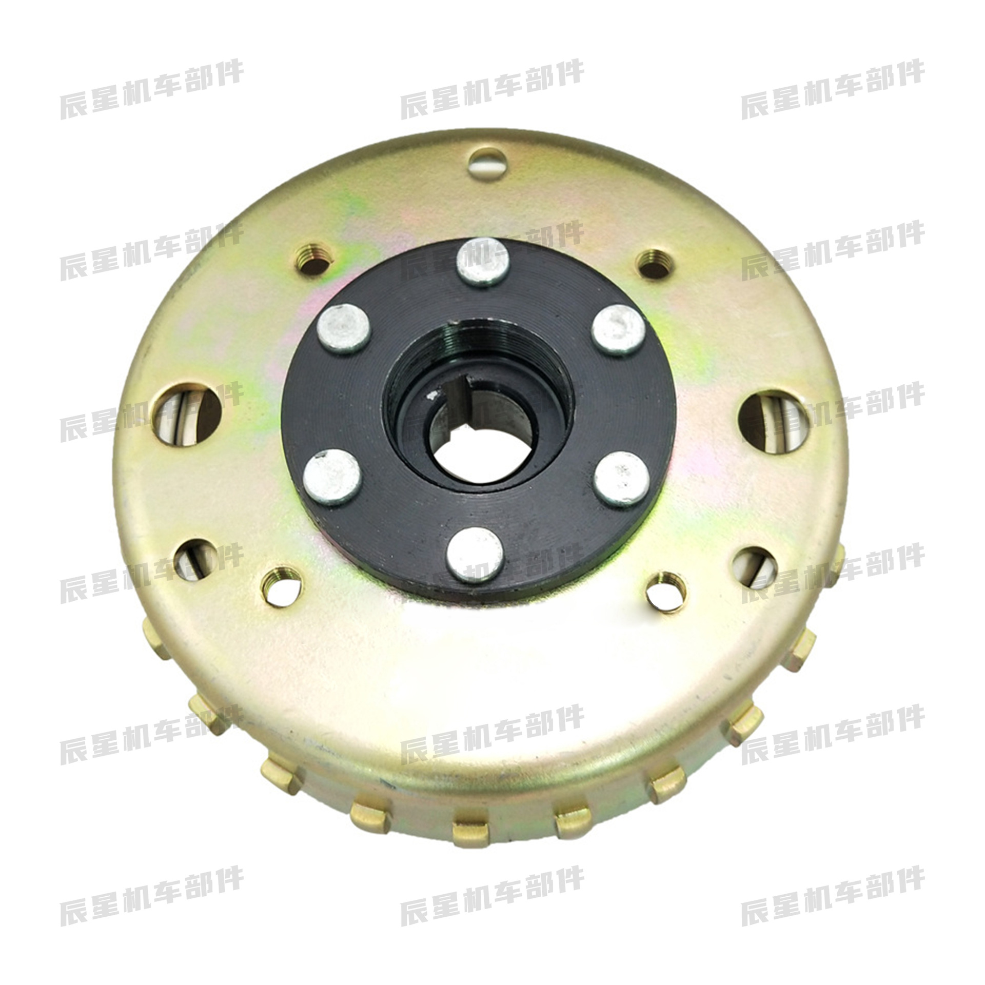 Pedal Motorcycle Accessories GY6-125/150cc National Four EFI 24-1 Convex Magnetic Cylinder Rotor Flywheel