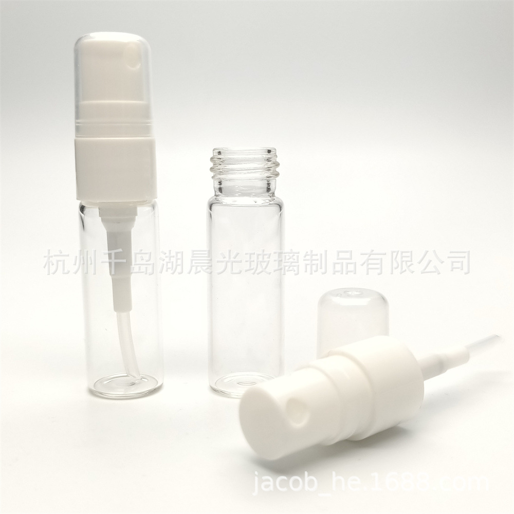 厂家供应5ml喷雾瓶香水瓶乳液瓶配M14喷头泵头