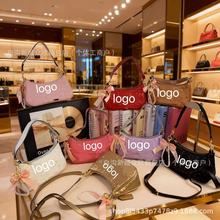 法式小众腋下包包女包跨境新款时尚压痕单肩包气质流行手拎斜挎包