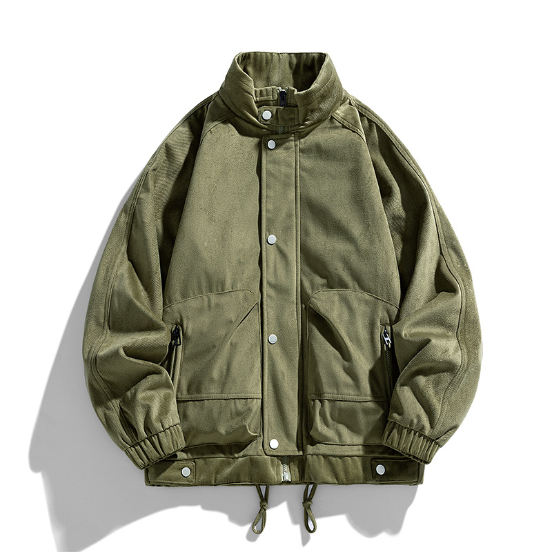 2024 nuevo otoño invierno chaqueta de tendencia de hombre chaqueta casual de gran tamaño pareja montaña chaqueta de herramienta retro al aire libre