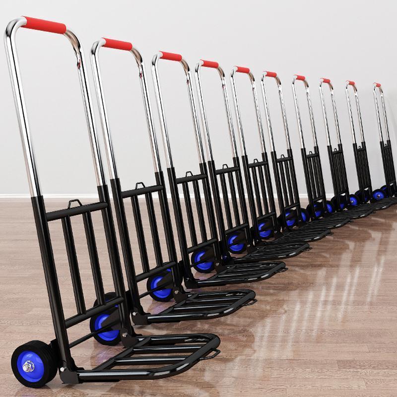Luggage cart luggage small pull cart hand pull cart cart shopping cart load king push goods pull goods folding luggage Luggage cart luggage small pull cart hand pull cart cart shopping cart load king push goods pull goods folding luggage
