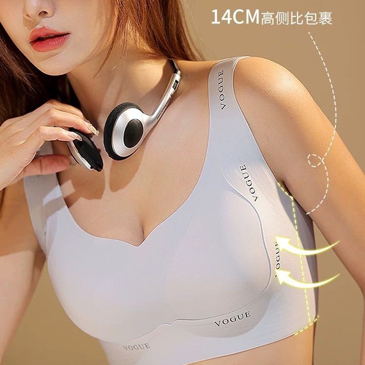 Venta directa de fábrica comercio electrónico transfronterizo Sudeste de Asia Vietnam Tailandia damas sin costuras sujetador de recogida lateral cómodo