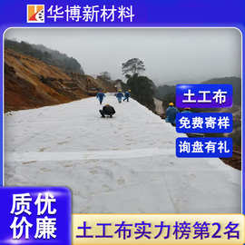 定制黑色涤纶土工布高速公路加筋布建筑工程保湿滤水短丝针刺布