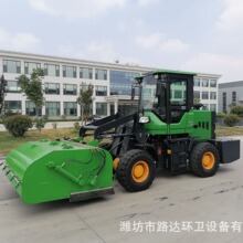 装载机扫路机操控性较好灵巧便捷大型工地扫地车清扫石子灰尘机械