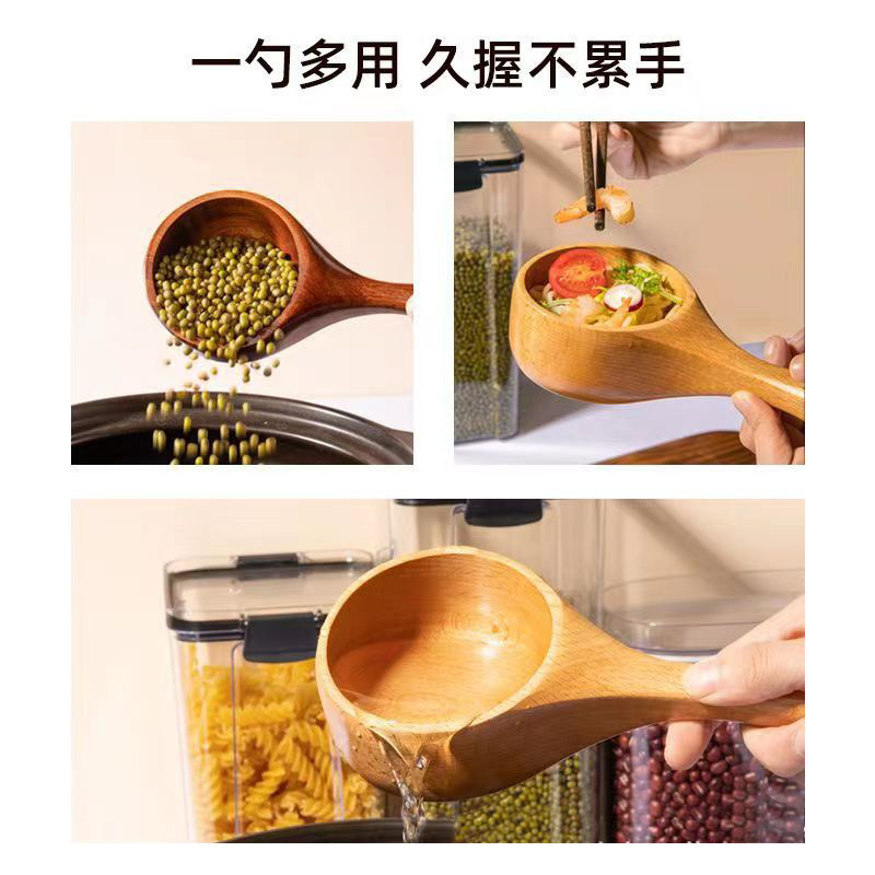 Cuchara de arroz seco al estilo japonés