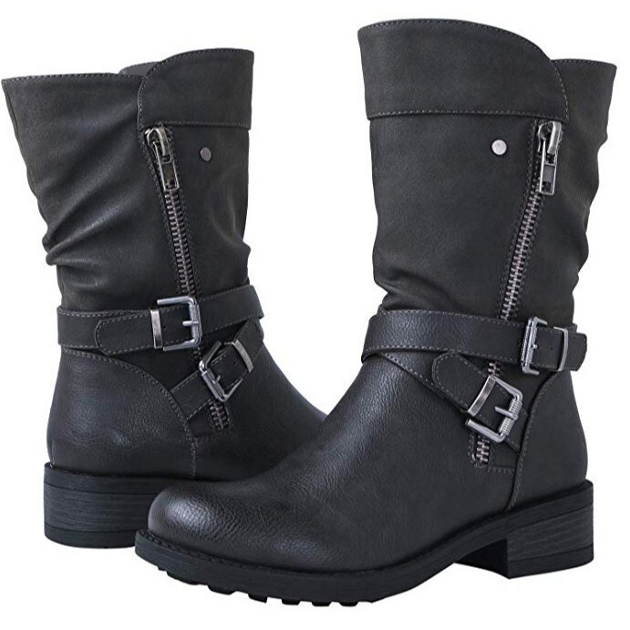 19 Autumn New Short Barrel Martin Boots Foreign Trade Large Size Women's Shoes Belt Low Heel Casual Boots AliExpress wish