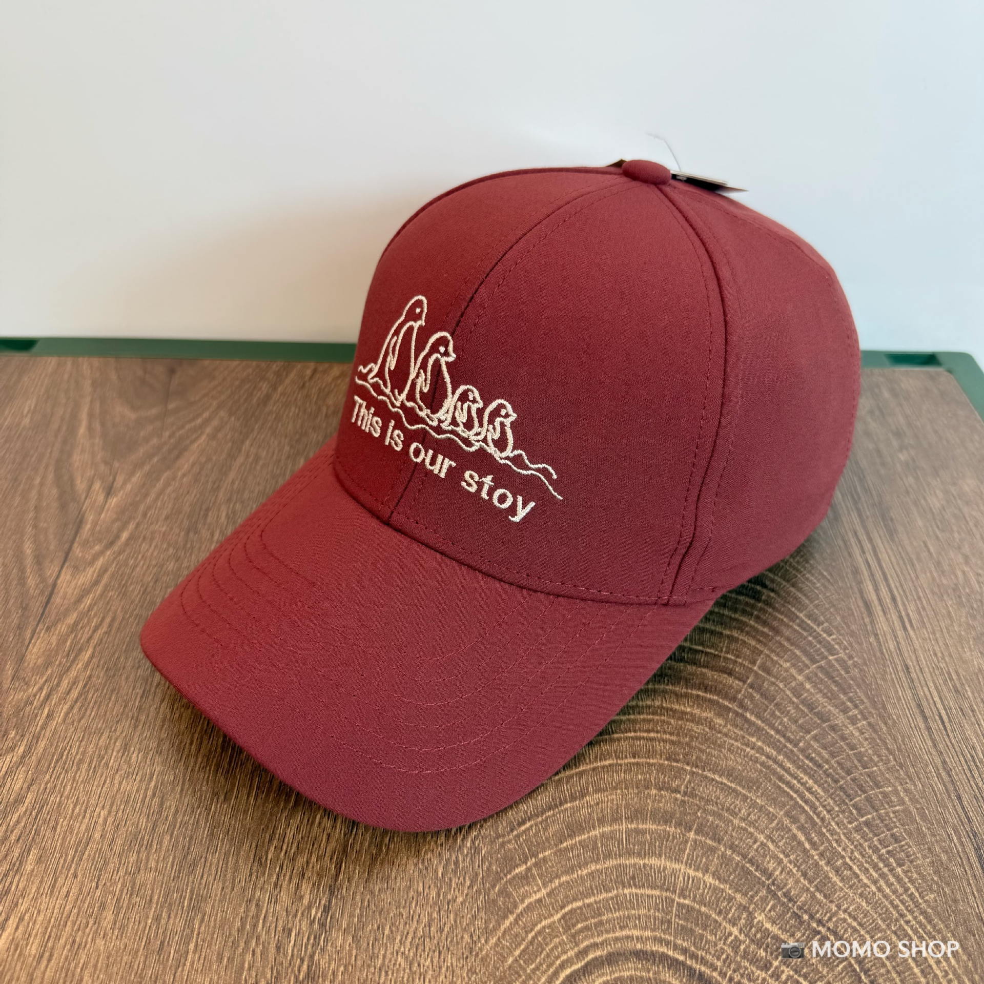 Sombrero de mujer pingüino bordado sombrero de béisbol duro coreano para hombres y mujeres de alta calidad de moda versátil sombrero de lengua de pato