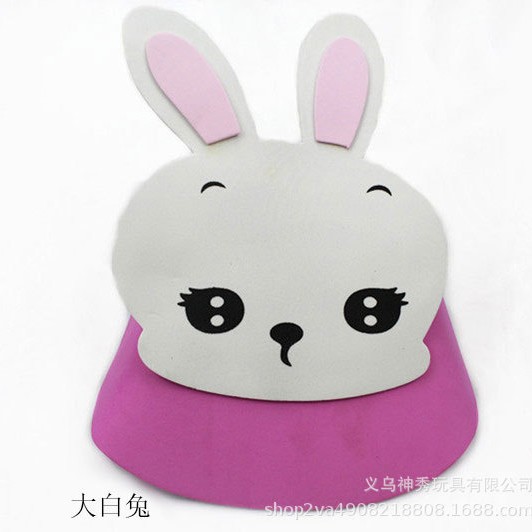 Día del niño Eva sombrero para el sol actividades entre padres e hijos dibujos animados animal tocado doce tocado del zodiaco