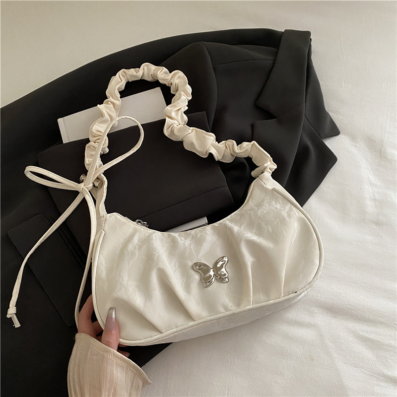 Borsa a spalla donna con farfalla shopping elegante da lavoro_voghion.com