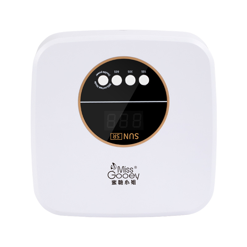 Manicura nueva luz roja 5 segundos de secado rápido fototerapia máquina de esmalte de uñas pegamento LED lámpara para hornear herramientas de la tienda de mano no negro lámpara de uñas