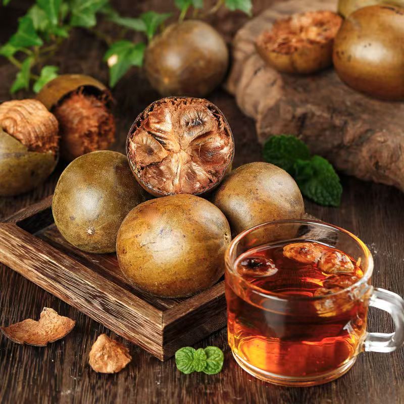 Luo Han Guo Dried Fruit (Siraitia grosvenorii) — Guangxi Monk Fruit for Herbal Tea quality and texture