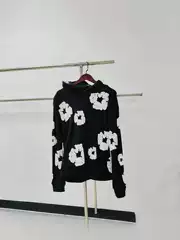 2025 Fall New Cross-Border Printed Unisex Hoodie Kapok Pullover Casual Versatile Sweatshirt Fashion Jacket
