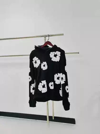 2025 Fall New Cross-Border Printed Unisex Hoodie Kapok Pullover Casual Versatile Sweatshirt Fashion Jacket