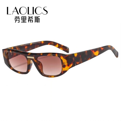 2023新款太阳镜女欧美潮流方框墨镜方形街拍sunglass网红眼镜批发