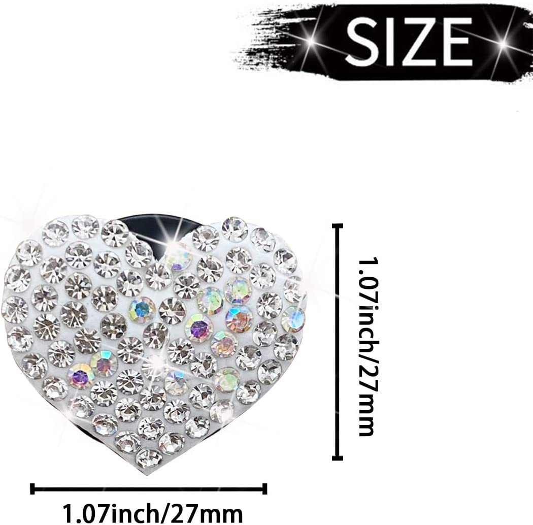 Diamante transfronterizo, amor, aire acondicionado, salida de aire, clip de aromaterapia, perfume para automóvil, desodorante, corazón de melocotón, diamantes, suministros para automóviles, mujeres