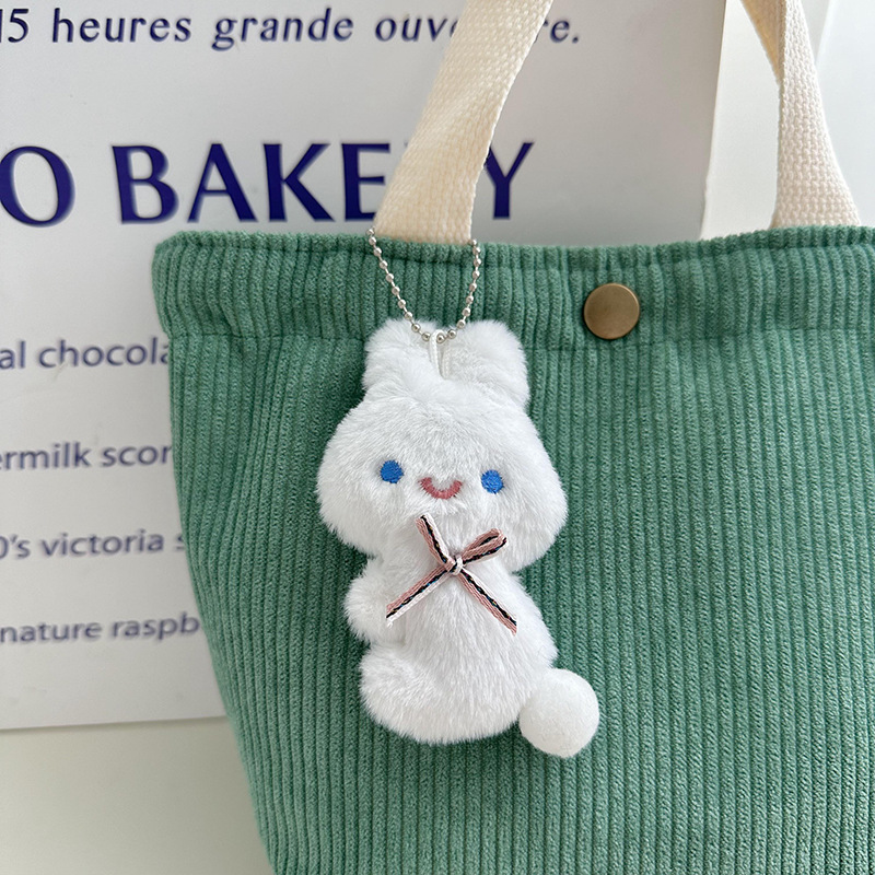 Colgante de dibujos animados cabeza inclinada oso de peluche colgante adorable oso muñeca bolso colgante accesorios colgante llave