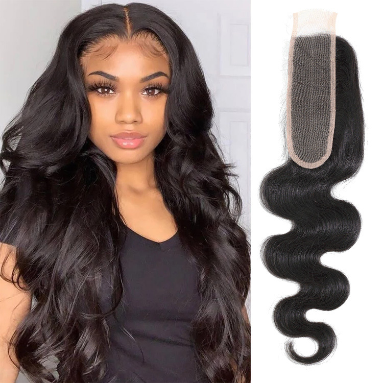 Real hair wig female lace hair block 2X6...