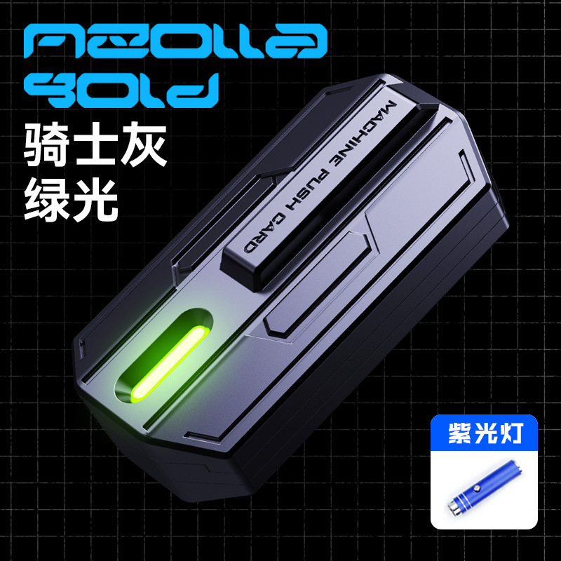 YIJOO push EDC pulso pop moneda negro tecnología punta del dedo de metal Tarjeta de empuje moneda giroscopio pequeño juguete descompresión mano empuje