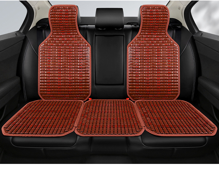 Car Seat Cushion Summer Cooling Pad Bamboo Mat Single Piece Bamboo Mat Breathable Summer Universal Ice Silk Cooling Mat for Trucks