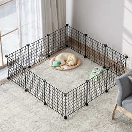 宠物狗狗围栏diy笼子铁网栅栏室内自由空间创意猫笼狗笼狗隔离门