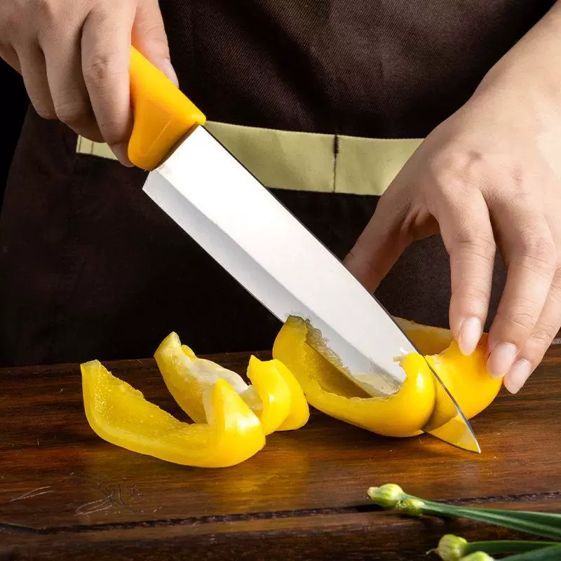 Кухонный нож из нержавеющей стали, поварской нож, бытовой нож, многокрасочный выбор, многофункциональный для нарезки фруктов и овощей, универсальный нож производителя
