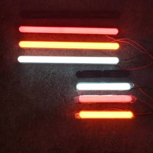 Avtomobil LED Gündüz İşıqları 12V24V Universal, ağ, sarı, qırmızı ikirəngli dönmə siqnalı əyləc işıqları