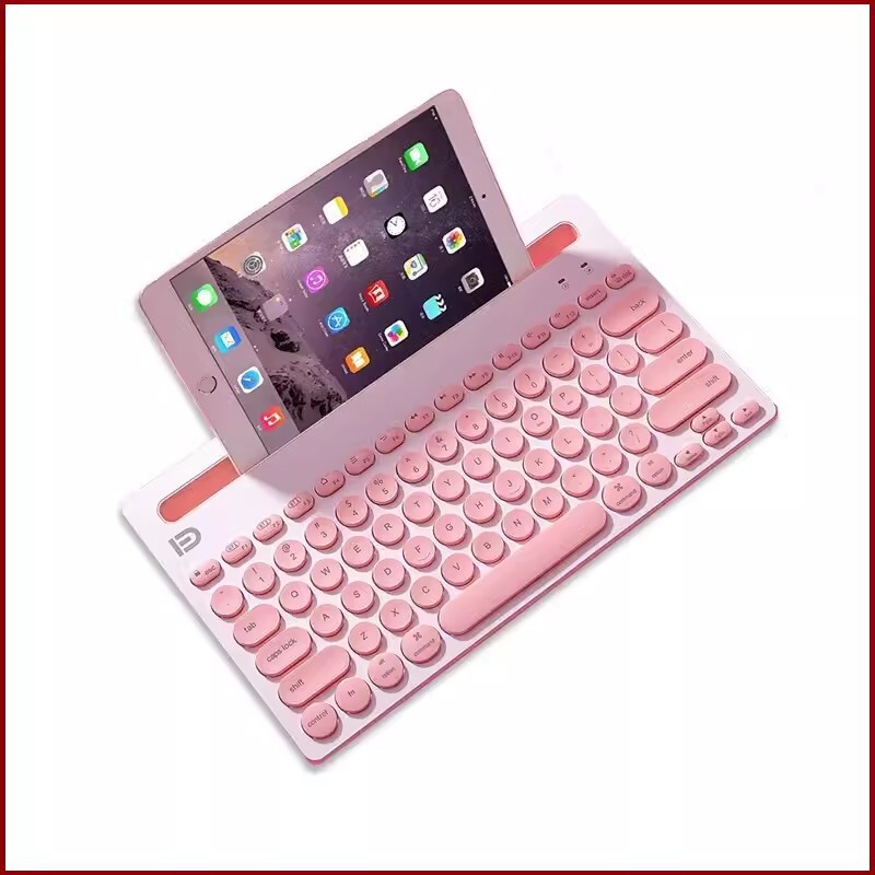 Fude iK3381 wireless Bluetooth keyboard for multi-device connection ipad computer mobile phone keyboard portable