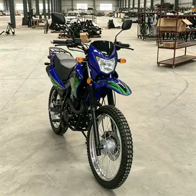 Adult Off-Road Motorcycle with Fuel-Powered Leather Seat, Cargo Rack, and Tail Rack, Exclusively for Export Sports-Style Two-Wheeled Vehicles (Motosikletlər)