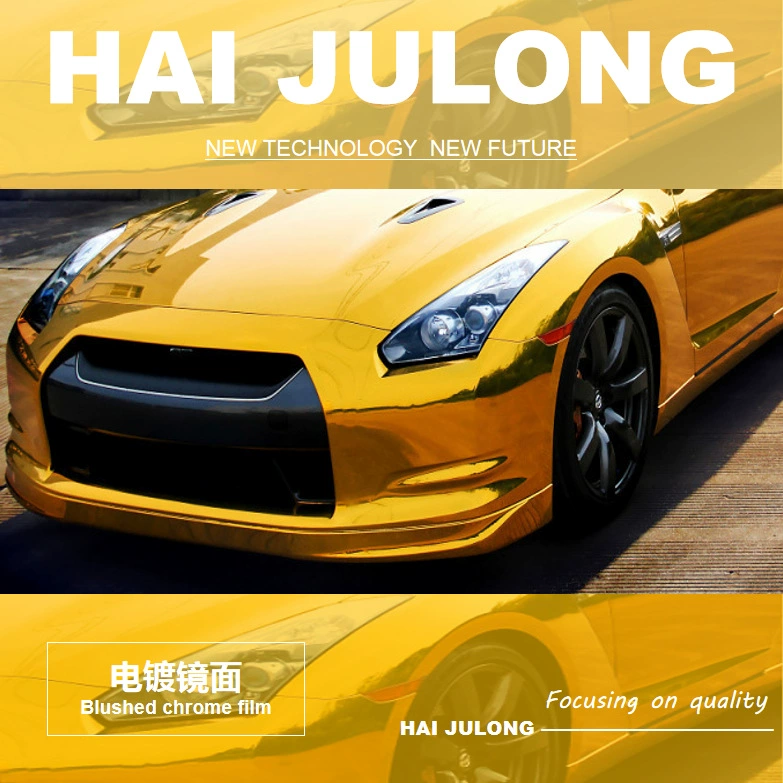 Внешняя торговля взрывной гальванической пленкой для изменения цвета 1,52 метра в ширину