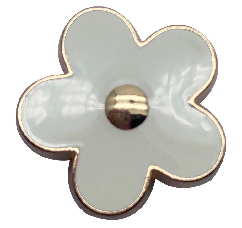 2023 nuevo centro comercial mismo estilo metal agujero zapatos hebilla zapato flor DIY rhinestone tridimensional zapato hebilla Accesorios al por mayor