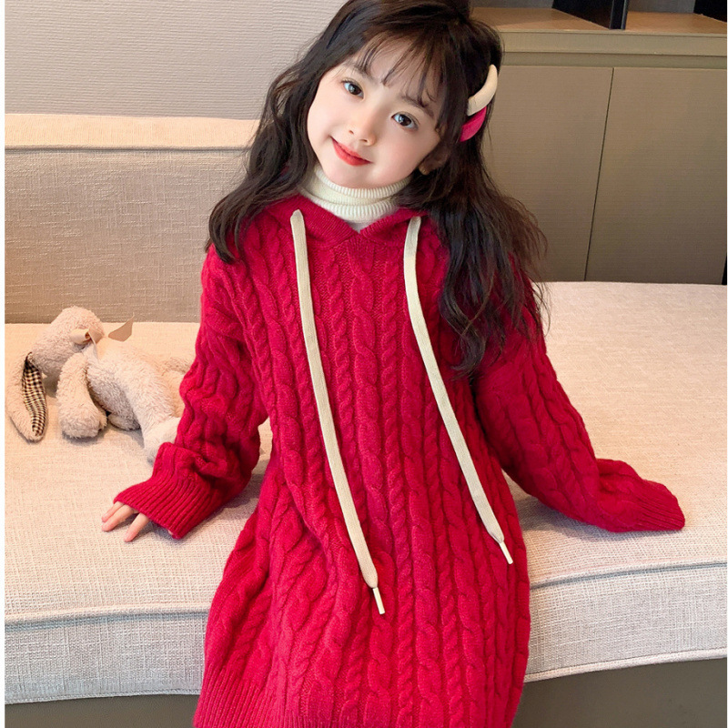Children's red sweater